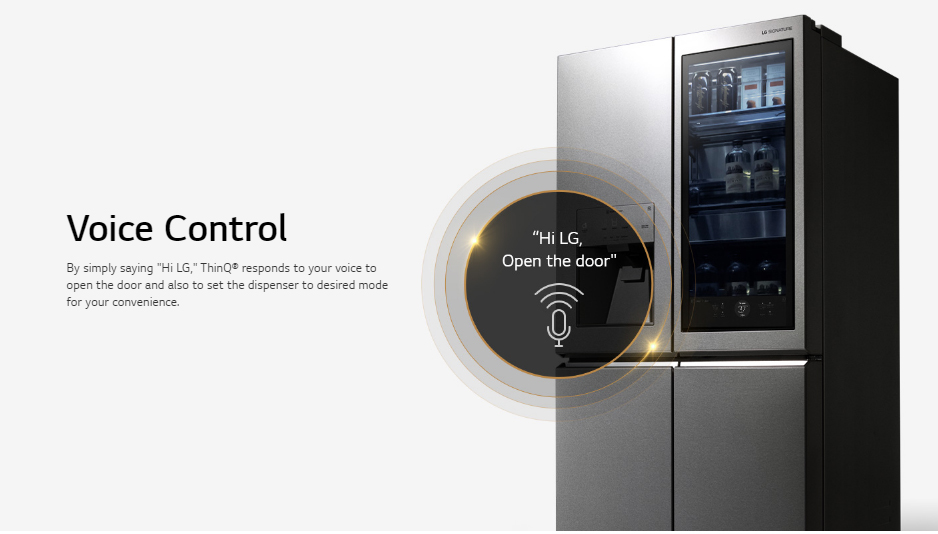 LG STUDIO 23 cu. ft. 4Door French Door Refrigerator in Textured Steel